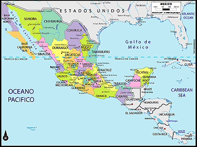 Capitales de los estados de México